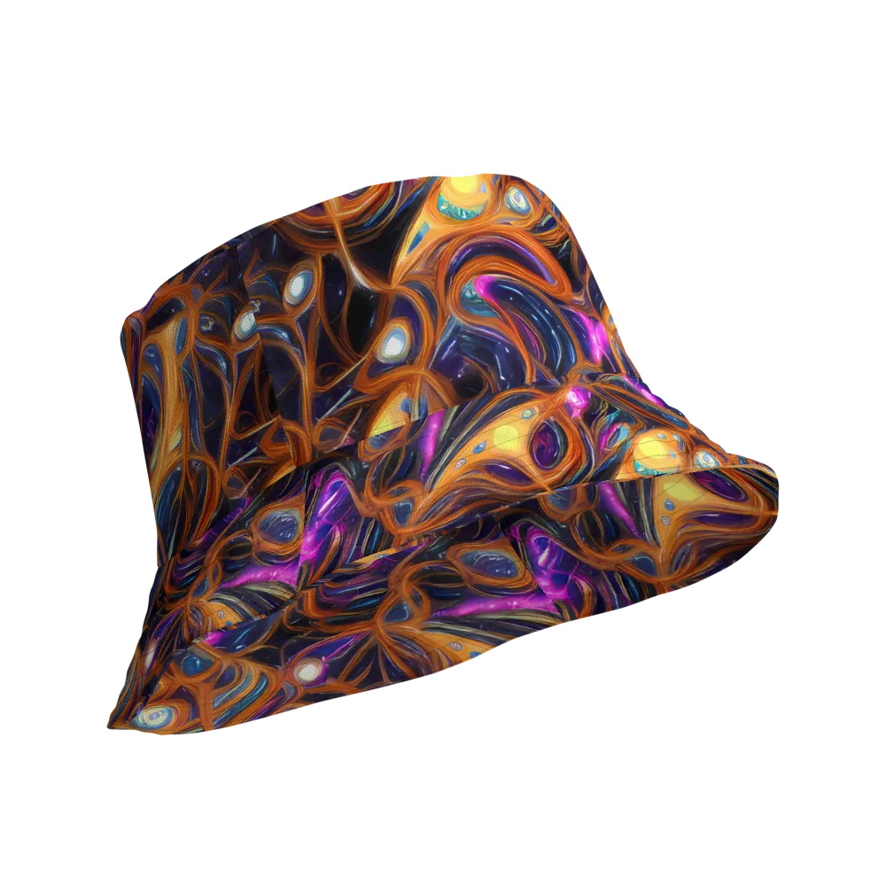 Magnetic Aurora on Reversible Bucket Hat — Product details Outside
