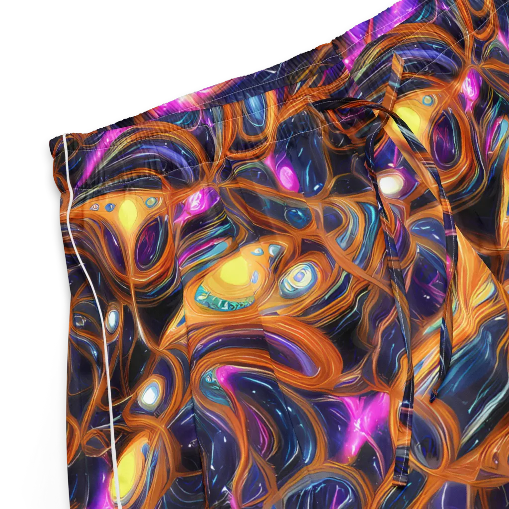 Magnetic Aurora on Women's Pajama Shorts — Product details