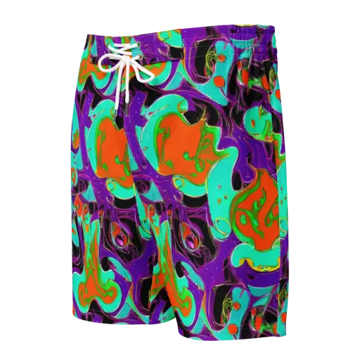 Molten Playroom on a Men's Board Shorts
