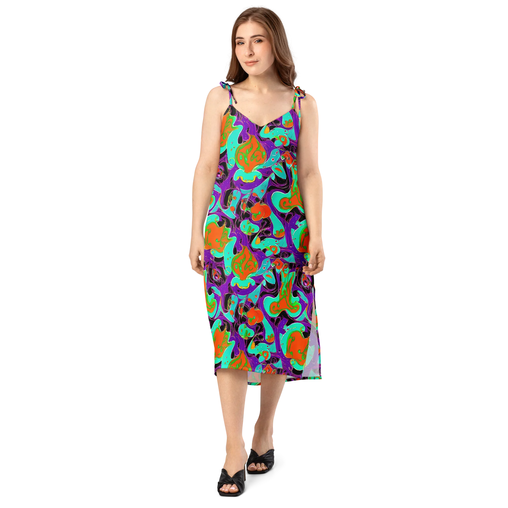 Molten Playroom on Slip Dress — Front