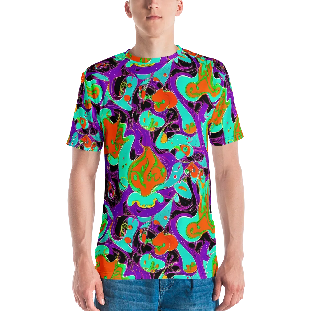 Molten Playroom on Men's Crew Neck T-Shirt — Front
