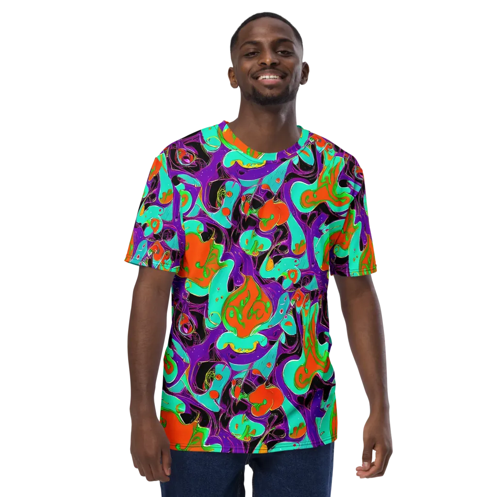 Molten Playroom on Men's Crew Neck T-Shirt — Front