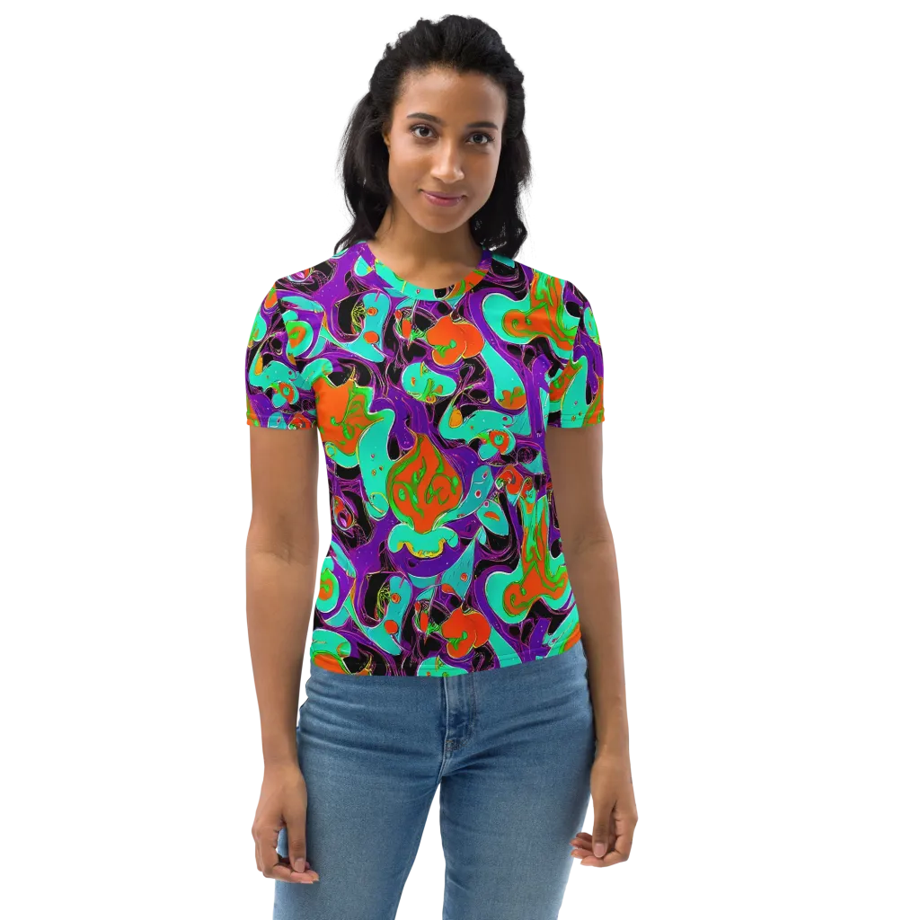 Molten Playroom on Women's Crew Neck T-Shirt — Front