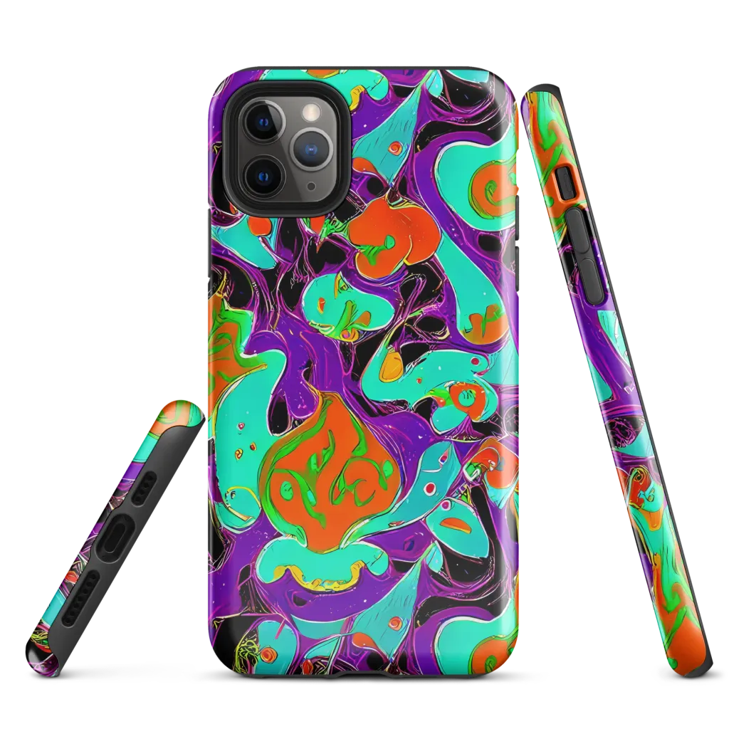 Molten Playroom on Tough Case for iPhone® — Front
