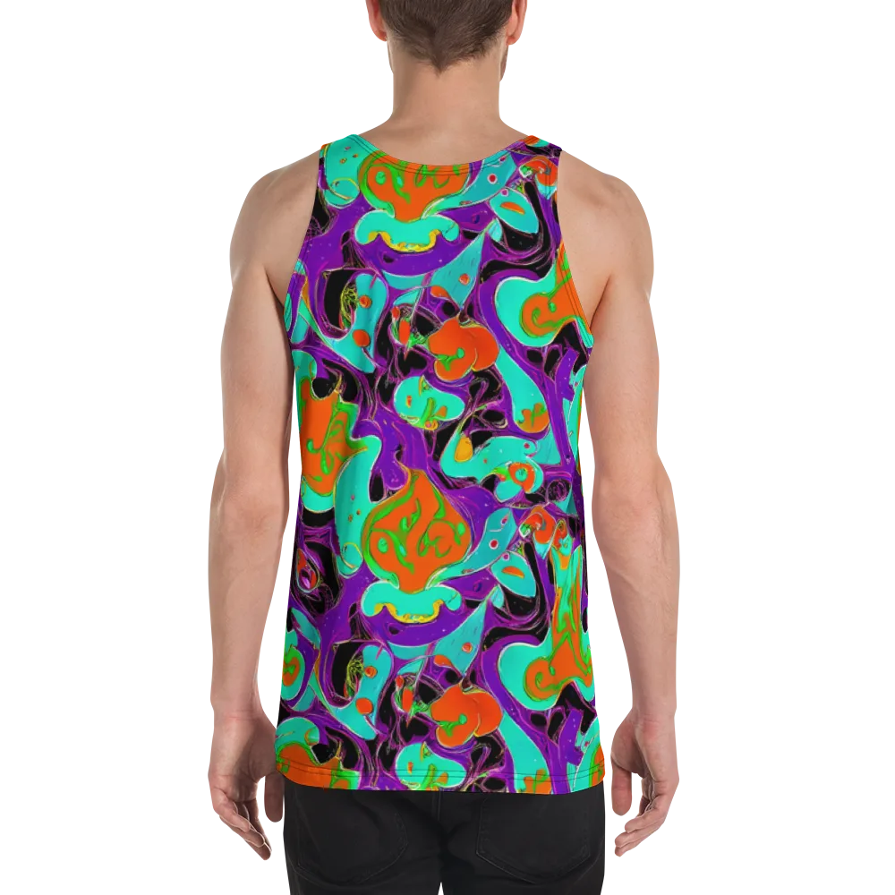 Molten Playroom on Men's Tank Top — Back