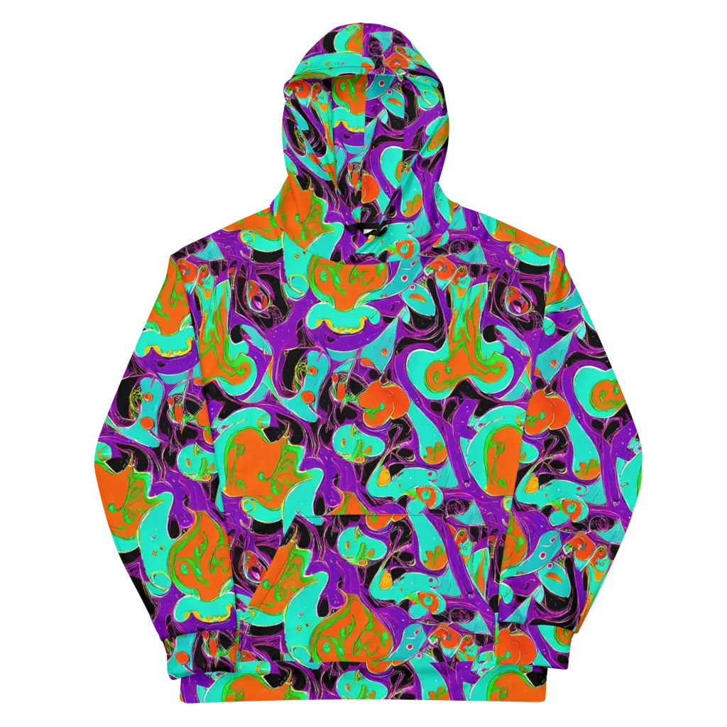 Molten Playroom on Cotton Hoodie — Front