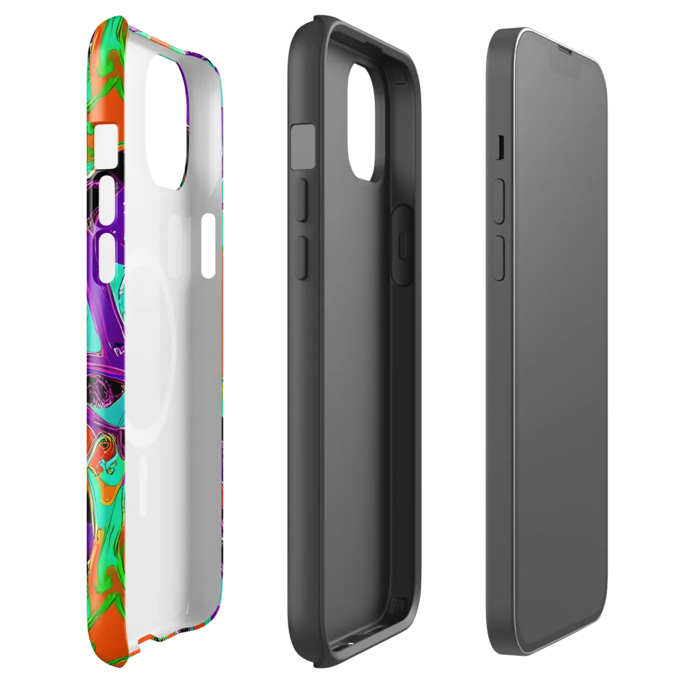 Molten Playroom on MagSafe Tough Case for iPhone® — Front