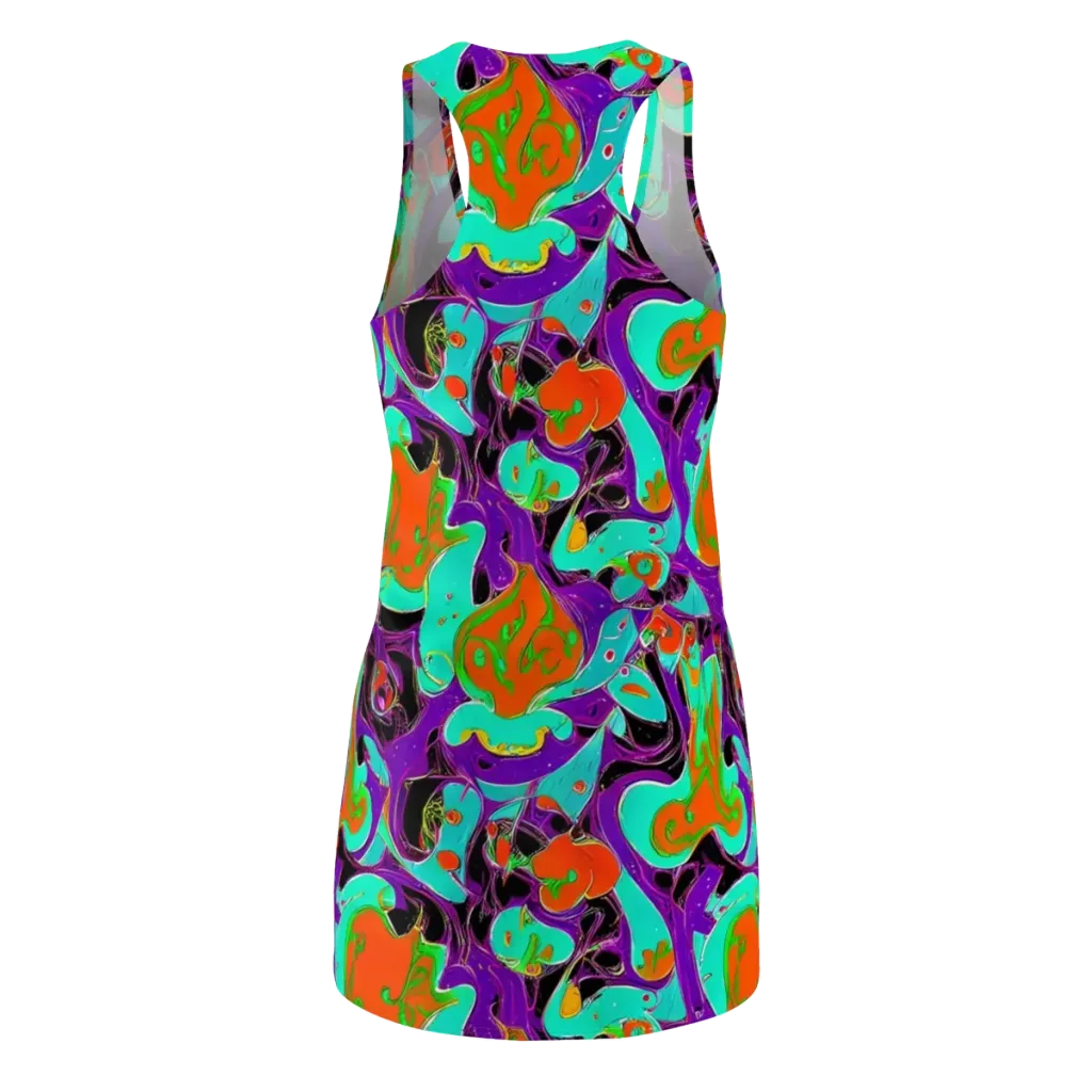 Molten Playroom on Racerback Dress — Back
