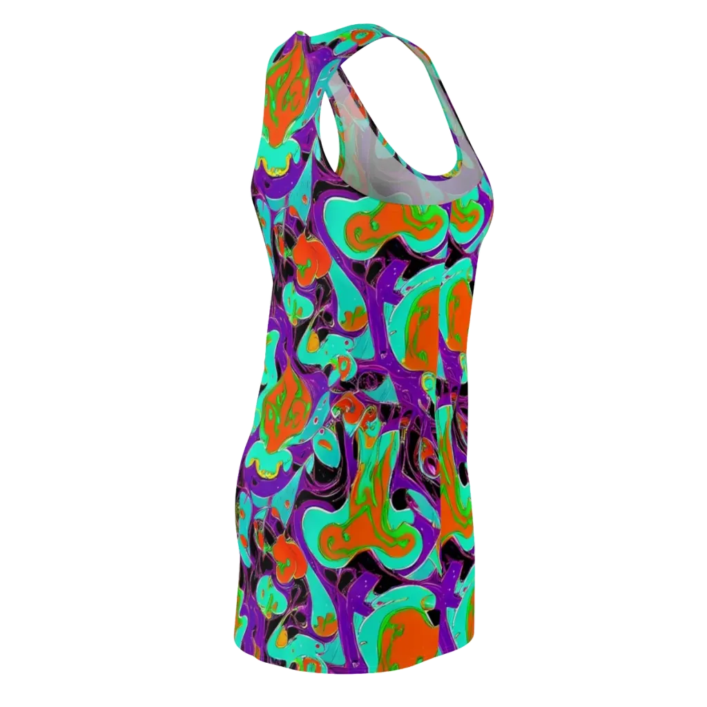 Molten Playroom on Racerback Dress — Back Side