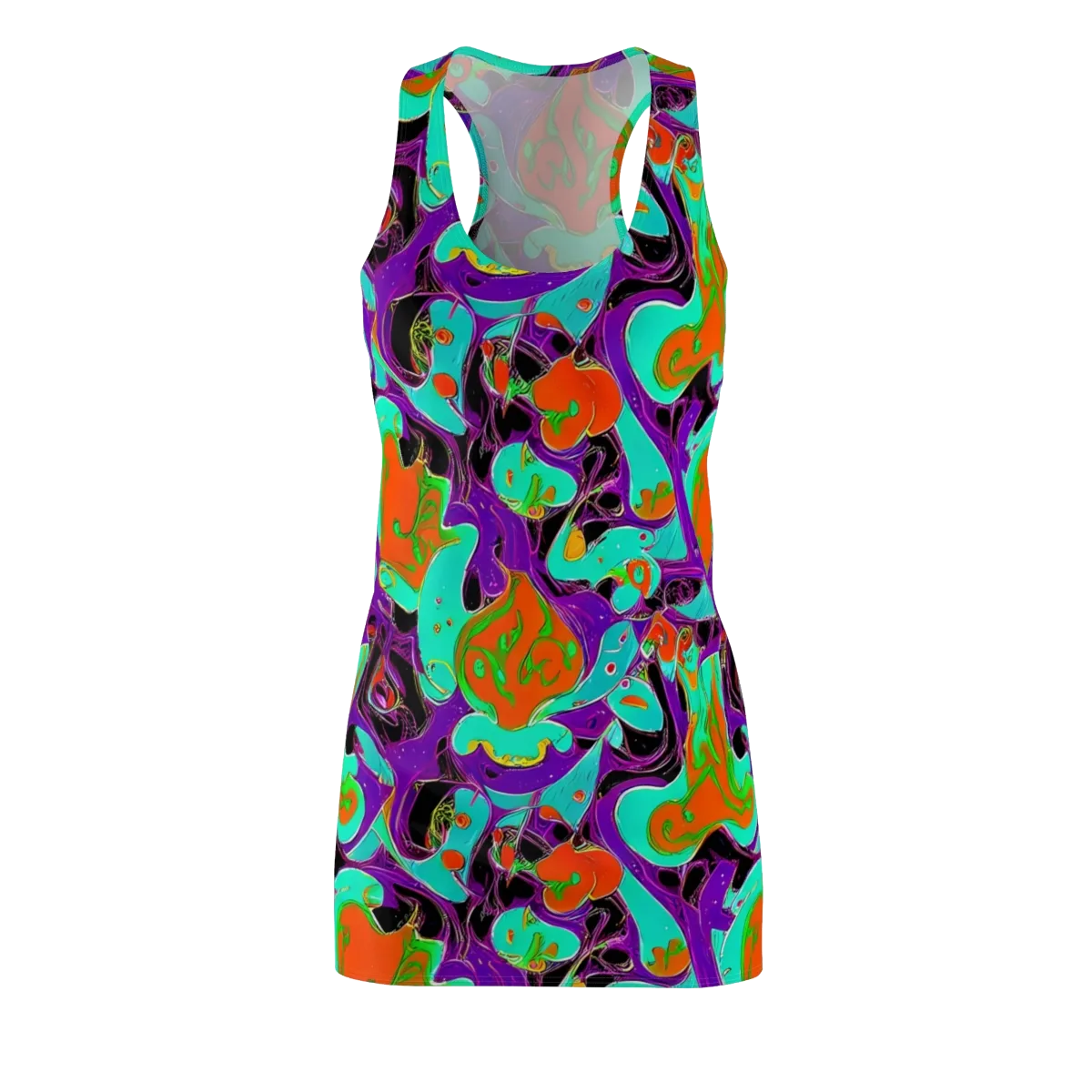 Molten Playroom on Racerback Dress — Front