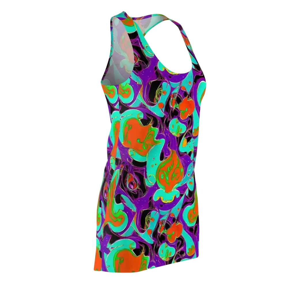 Molten Playroom on Racerback Dress — Front Side