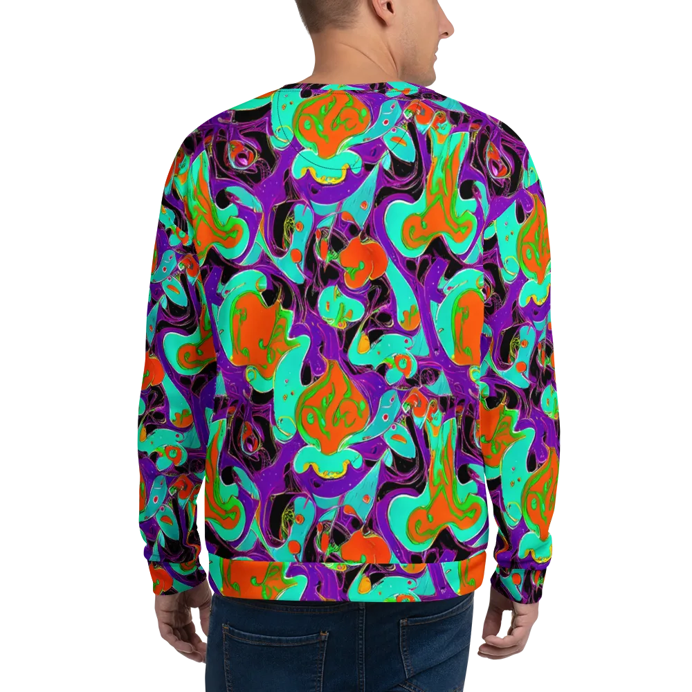 Molten Playroom on Sweatshirt — Back