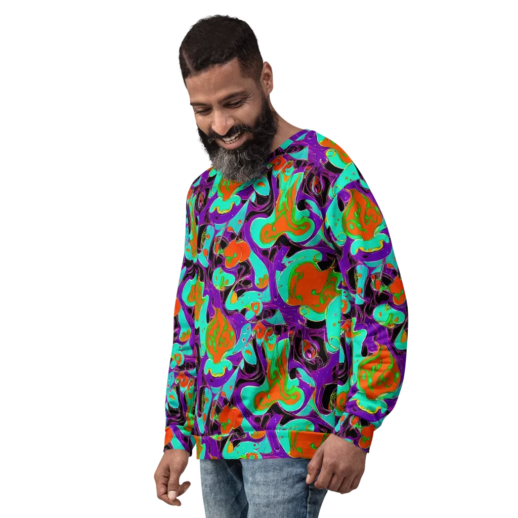 Molten Playroom on Sweatshirt — Left Front