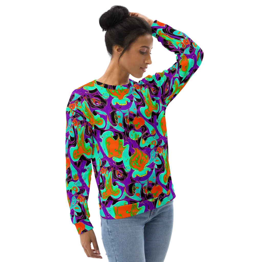 Molten Playroom on Sweatshirt — Right Front