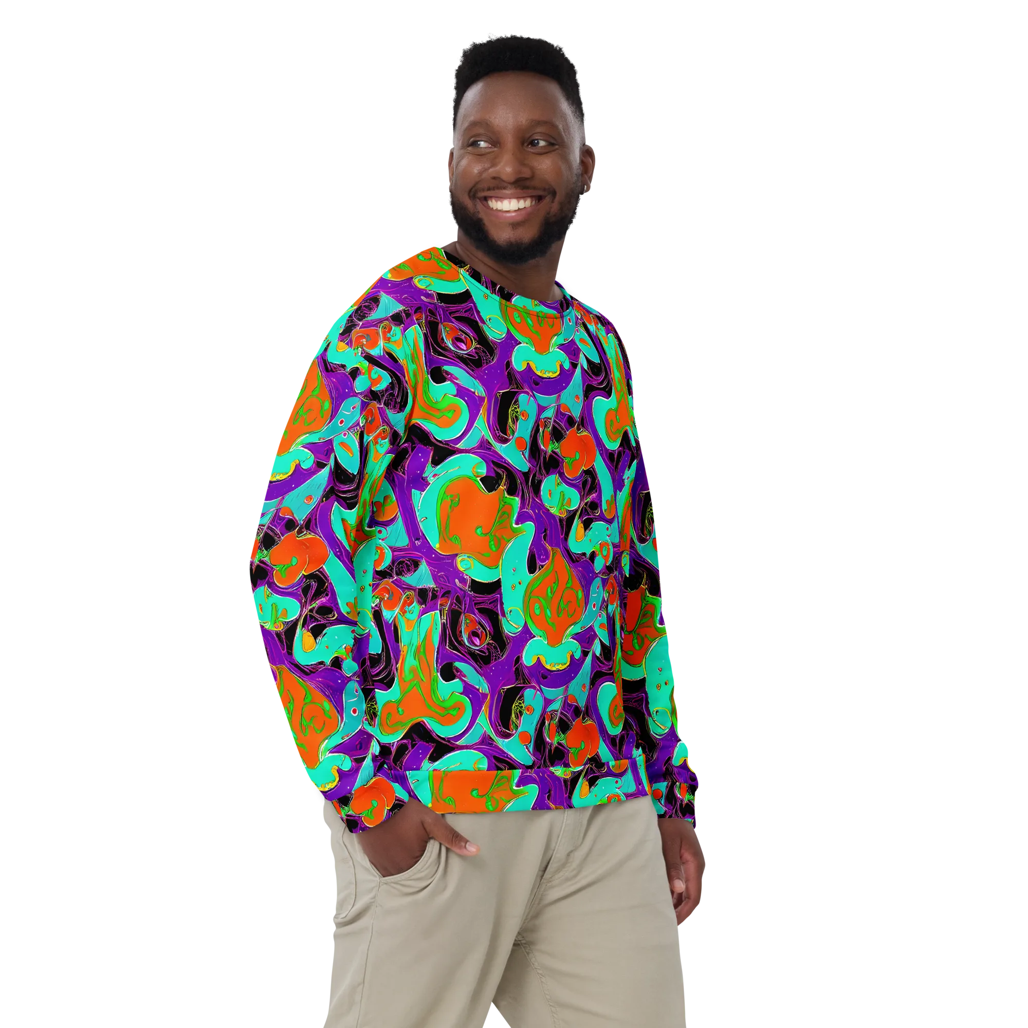 Molten Playroom on Sweatshirt — Front