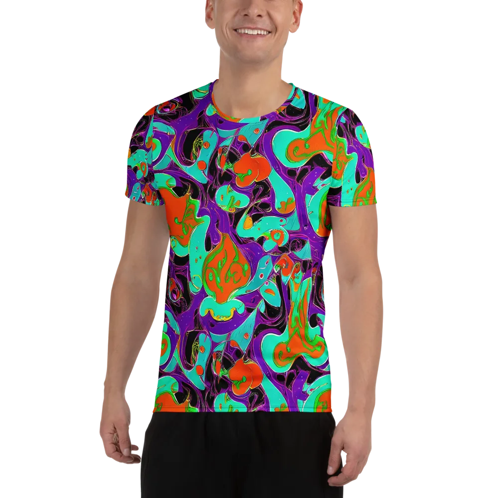 Molten Playroom on Men's Athletic T-Shirt — Front