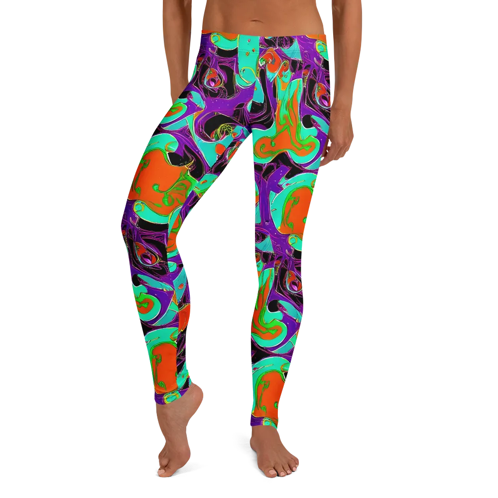 Molten Playroom on Leggings — Front