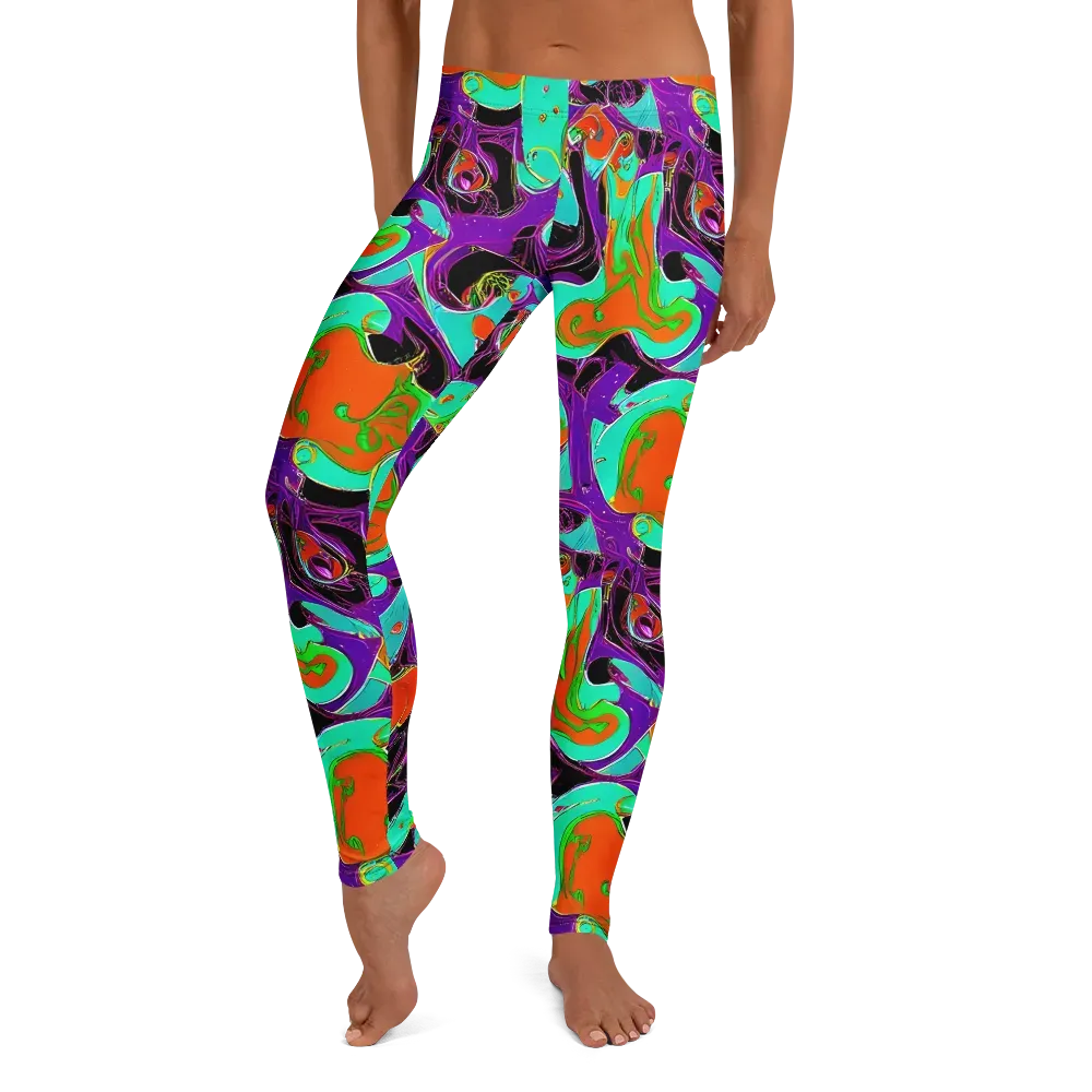 Molten Playroom on Leggings — Front