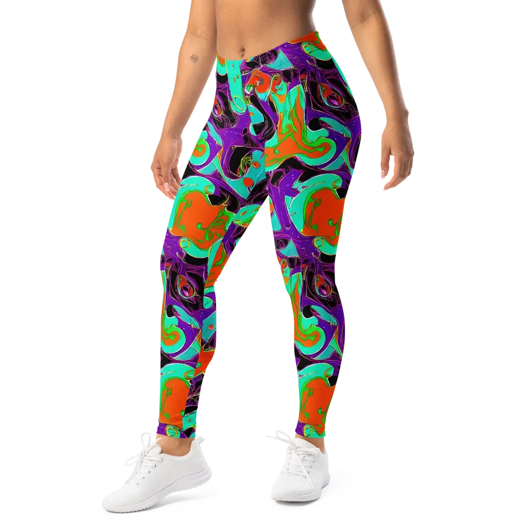Molten Playroom on Leggings — Left Front