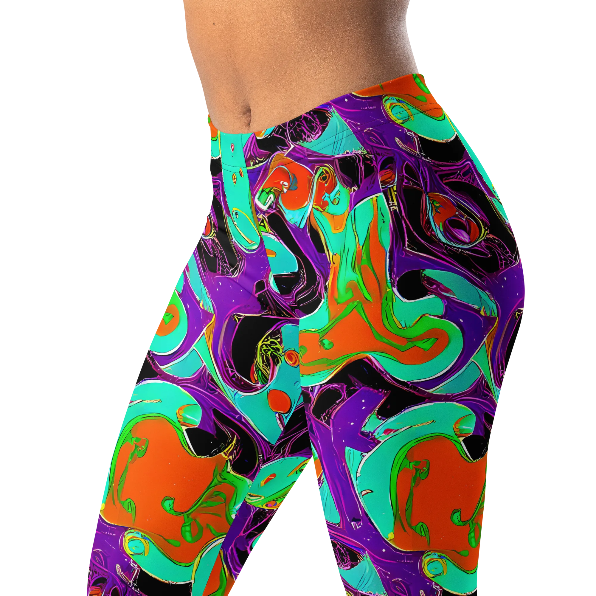Molten Playroom on Leggings — Left Front