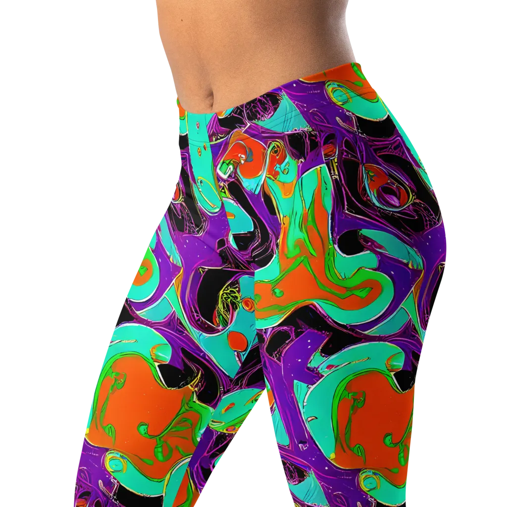Molten Playroom on Leggings — Left Front