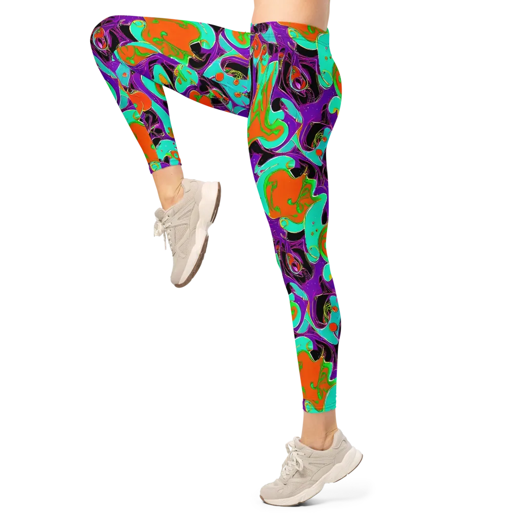 Molten Playroom on Leggings — Left