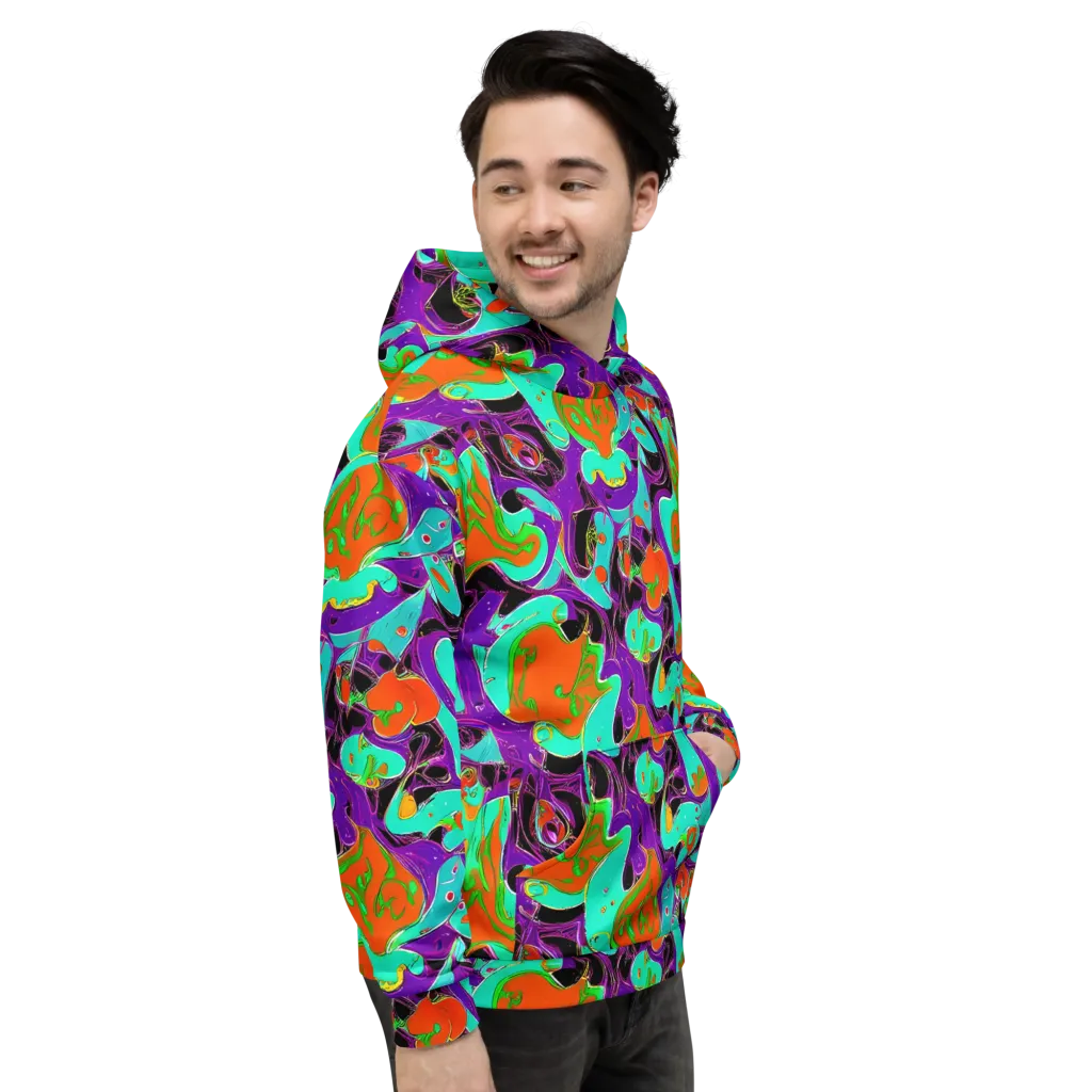 Molten Playroom on Hoodie — Right