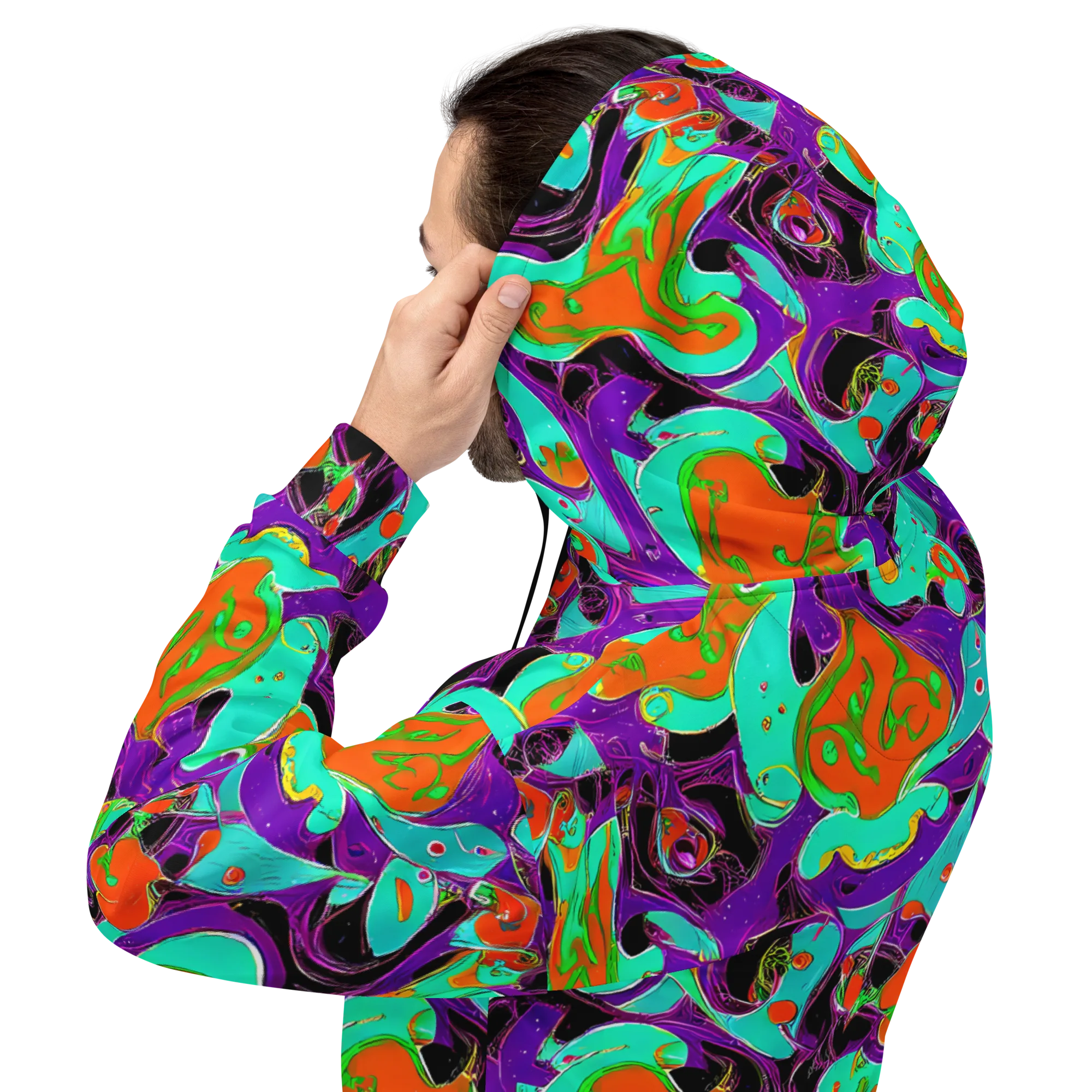 Molten Playroom on Hoodie — Back