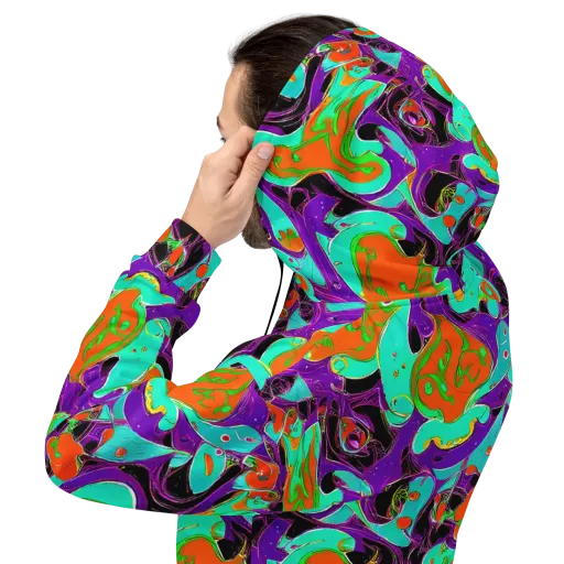 Molten Playroom on a Hoodie
