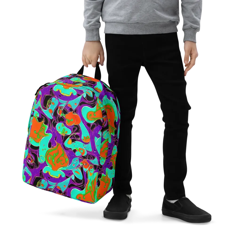 Molten Playroom on Minimalist Backpack — Zoomed-in
