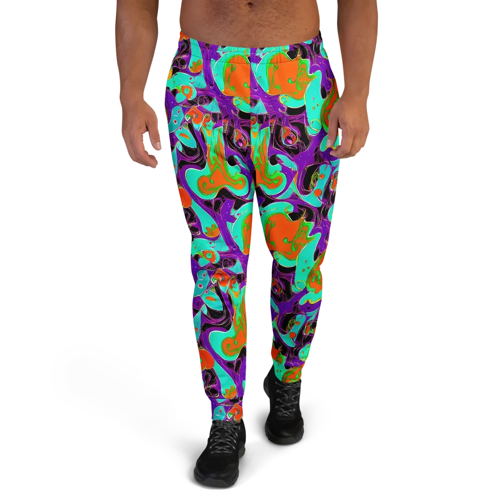 Molten Playroom on Men's Joggers — Front