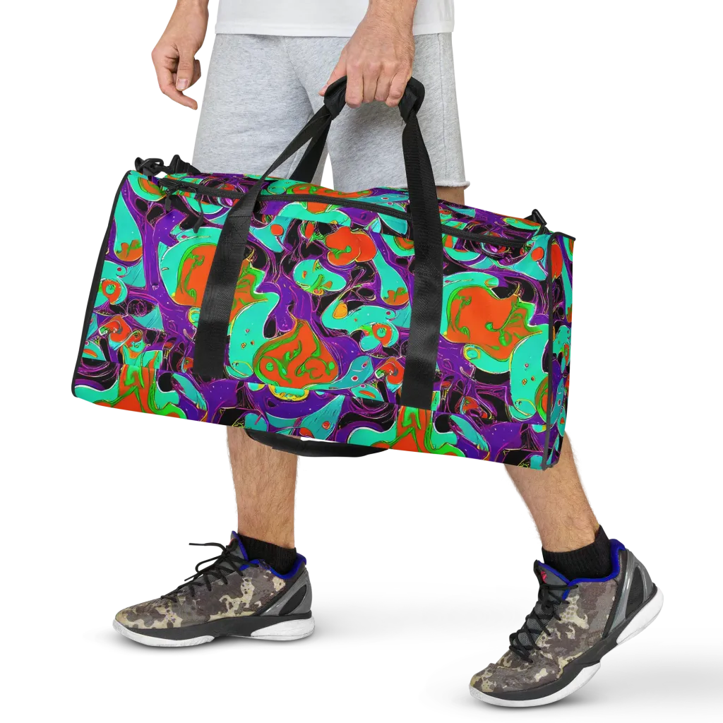 Molten Playroom on Duffle Bag — Front