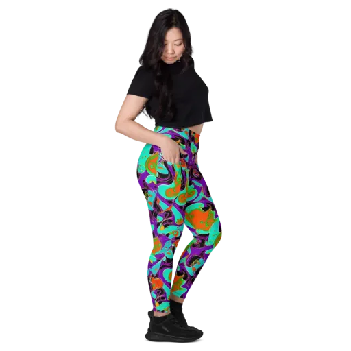 Molten Playroom on a Leggings with Pockets