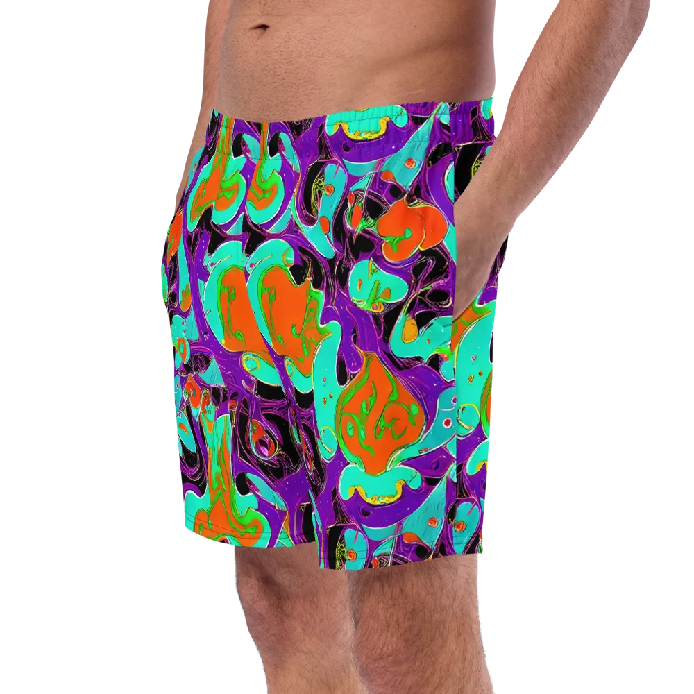 Molten Playroom on Swim Trunks — Left Front