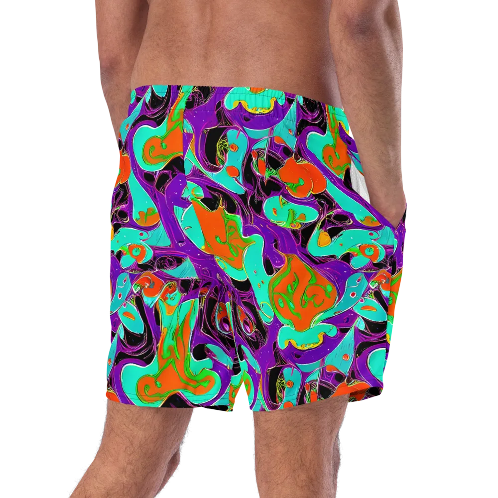 Molten Playroom on Swim Trunks — Right Back