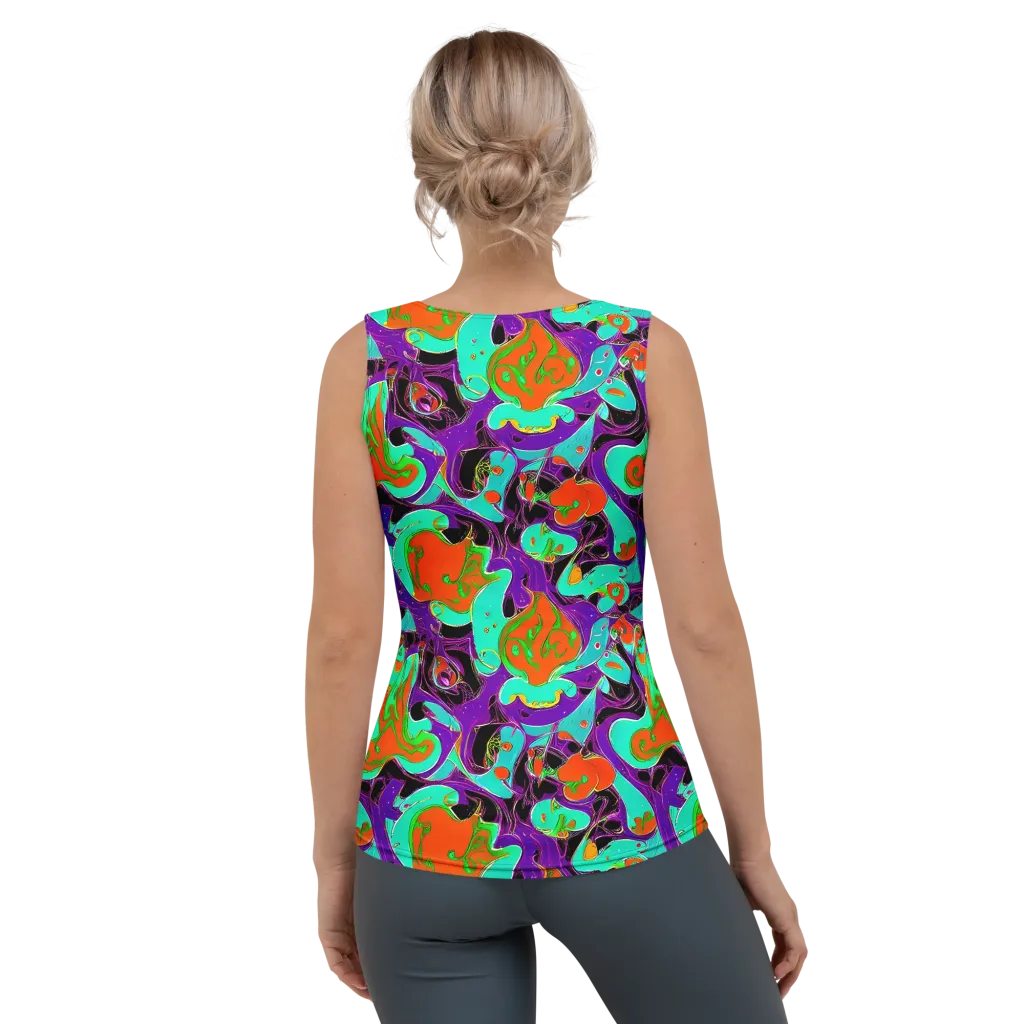 Molten Playroom on Women's Tank Top — Back