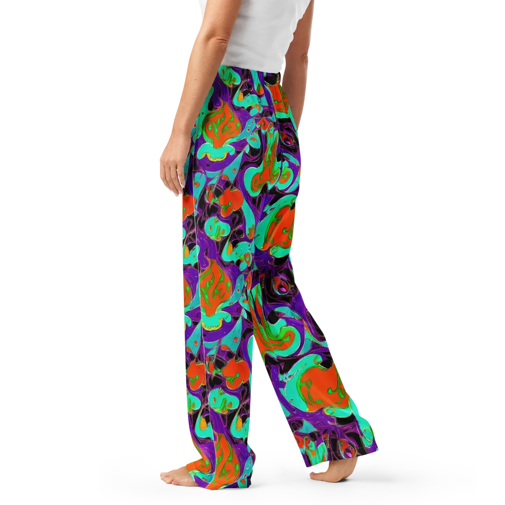 Molten Playroom on Women's Pajama Pants — Left
