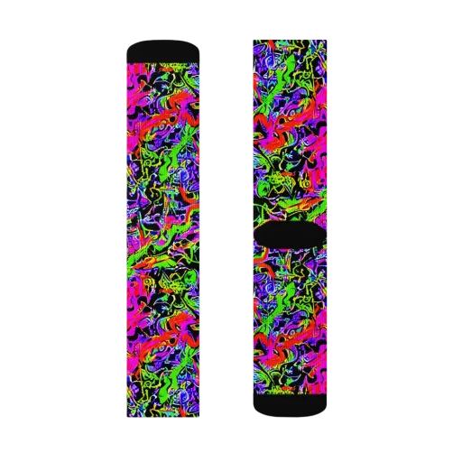 Acid Dreamscape on a Socks