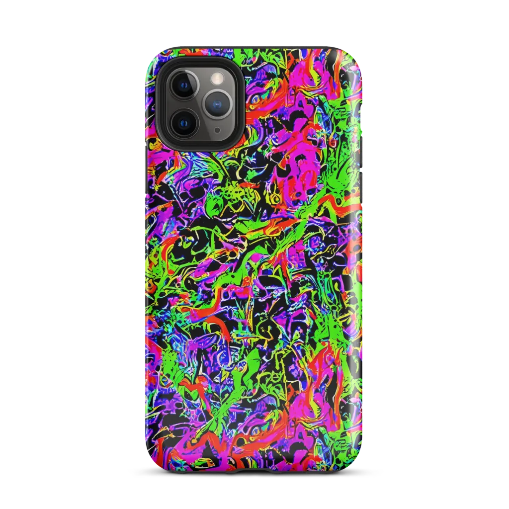 Acid Dreamscape on Tough Case for iPhone® — Front