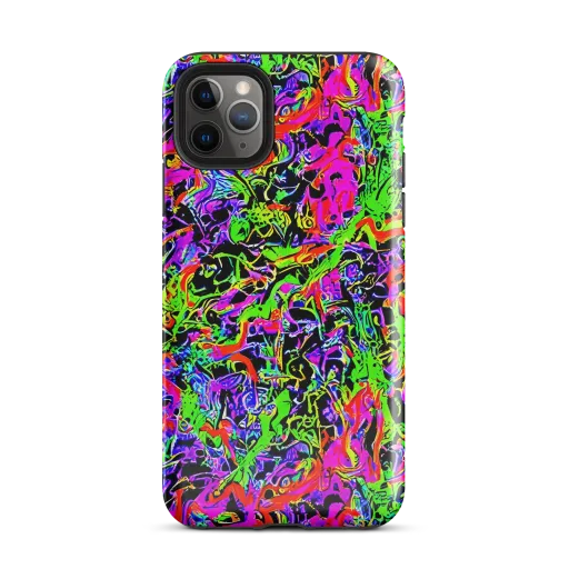 Acid Dreamscape on a Tough Case for iPhone®