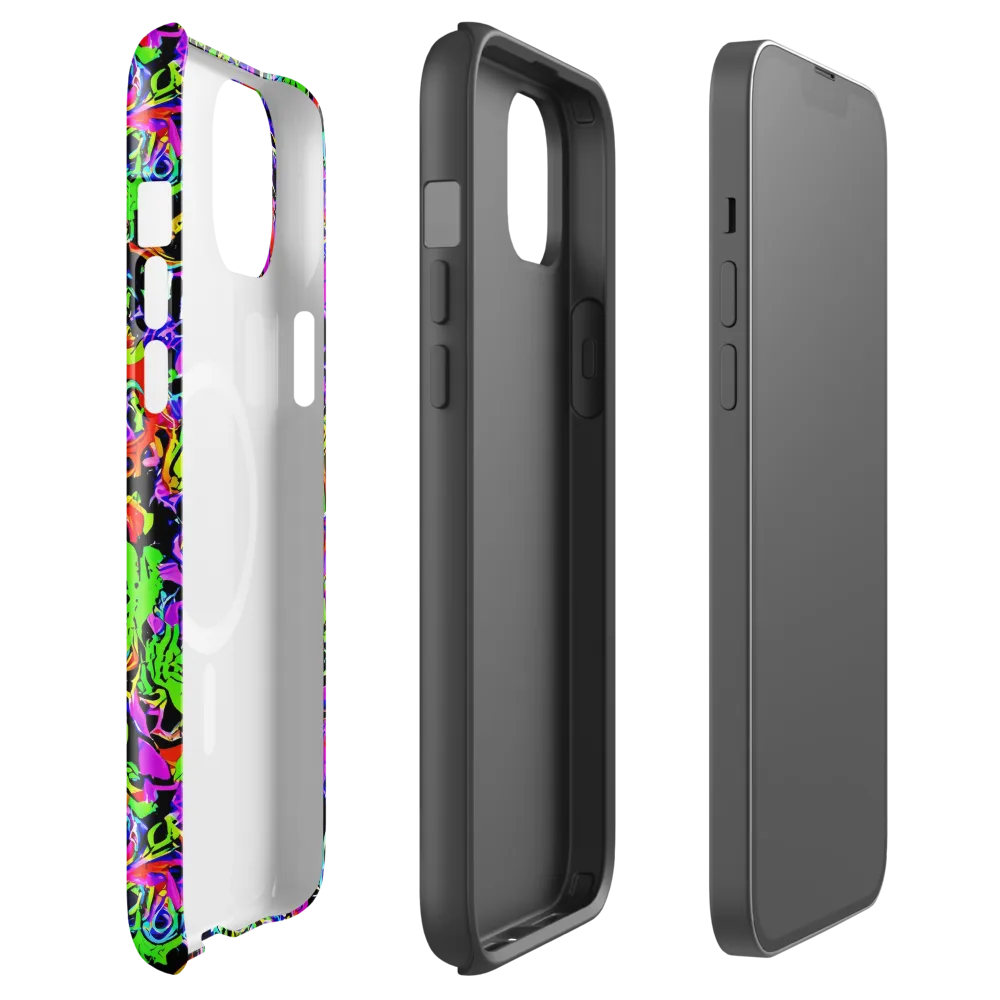 Acid Dreamscape on MagSafe Tough Case for iPhone® — Front