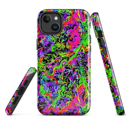 Acid Dreamscape on a MagSafe Tough Case for iPhone®