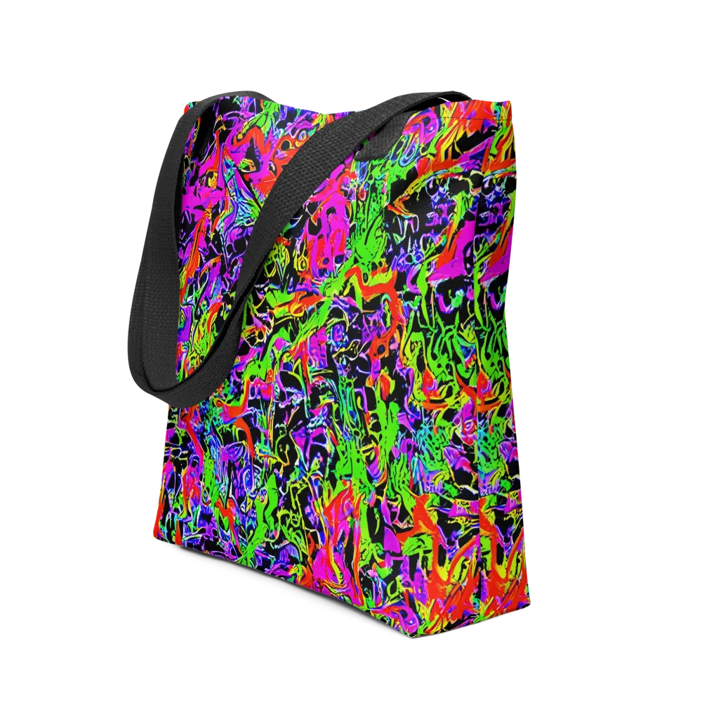 Acid Dreamscape on Tote Bag — Front