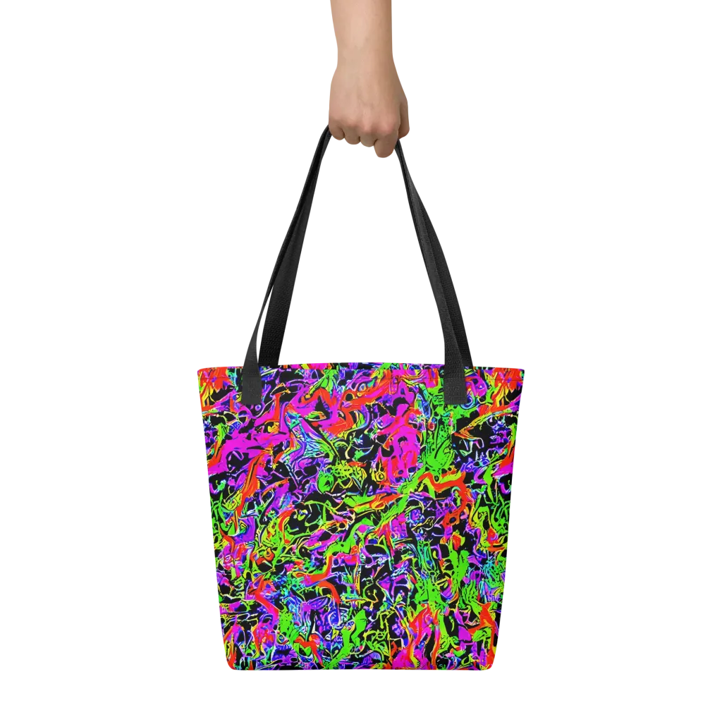 Acid Dreamscape on Tote Bag — Front