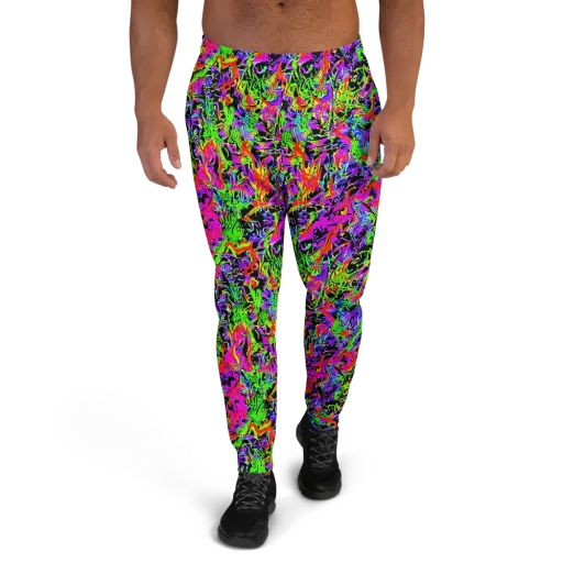 Acid Dreamscape on a Men's Joggers