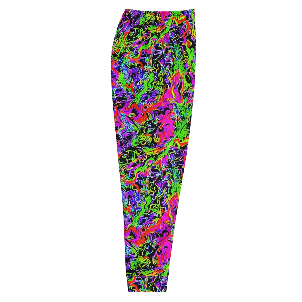 Acid Dreamscape on Men's Joggers — Right
