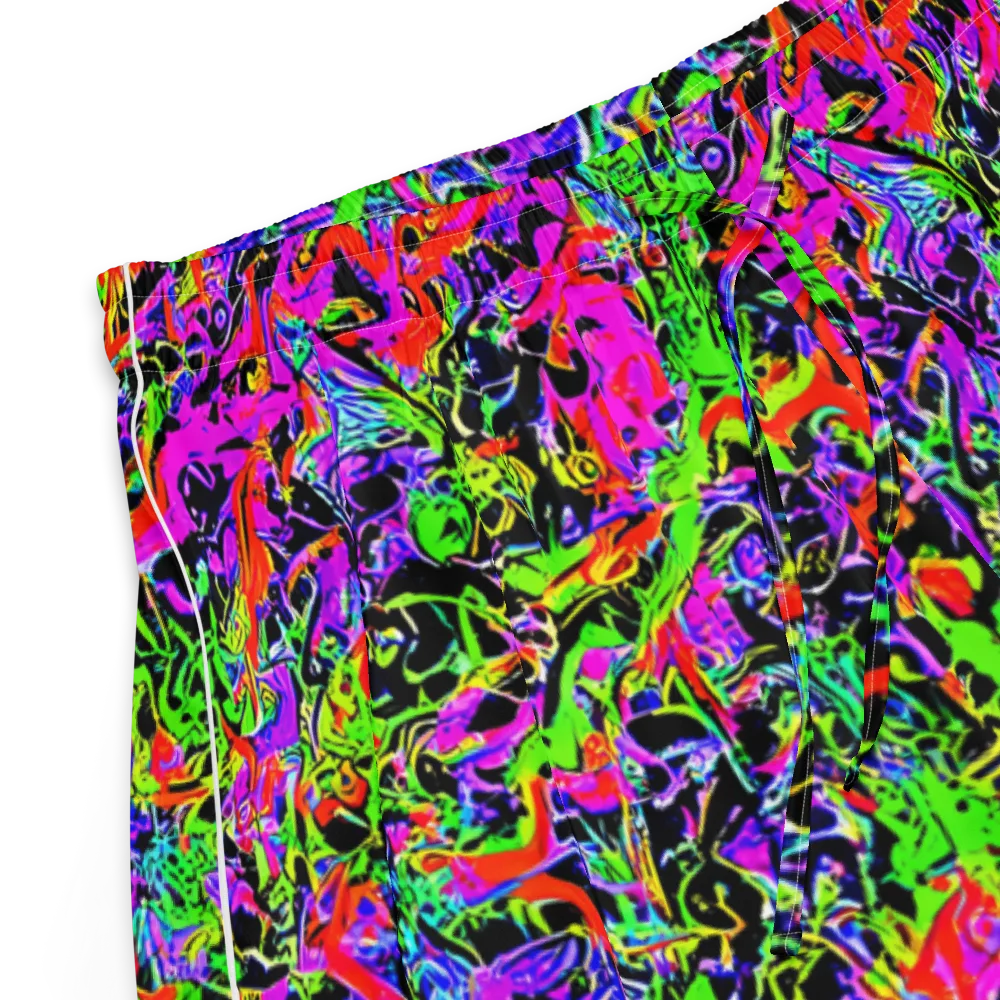 Acid Dreamscape on Women's Pajama Shorts — Product details
