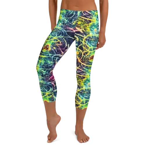 Prism Nerve on a Capri Leggings