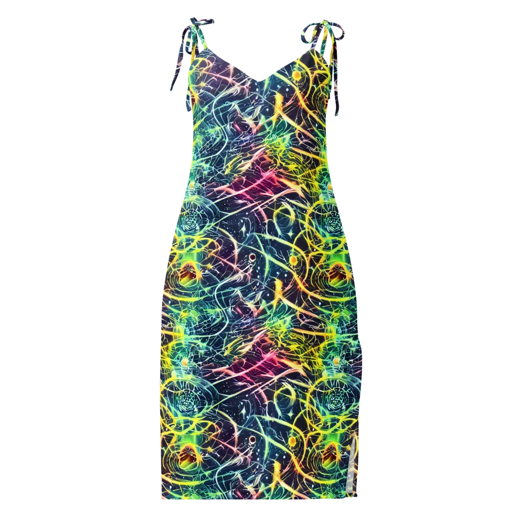 Prism Nerve on Slip Dress — Front