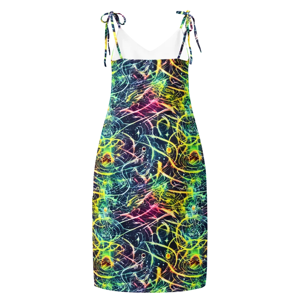Prism Nerve on Slip Dress — Back